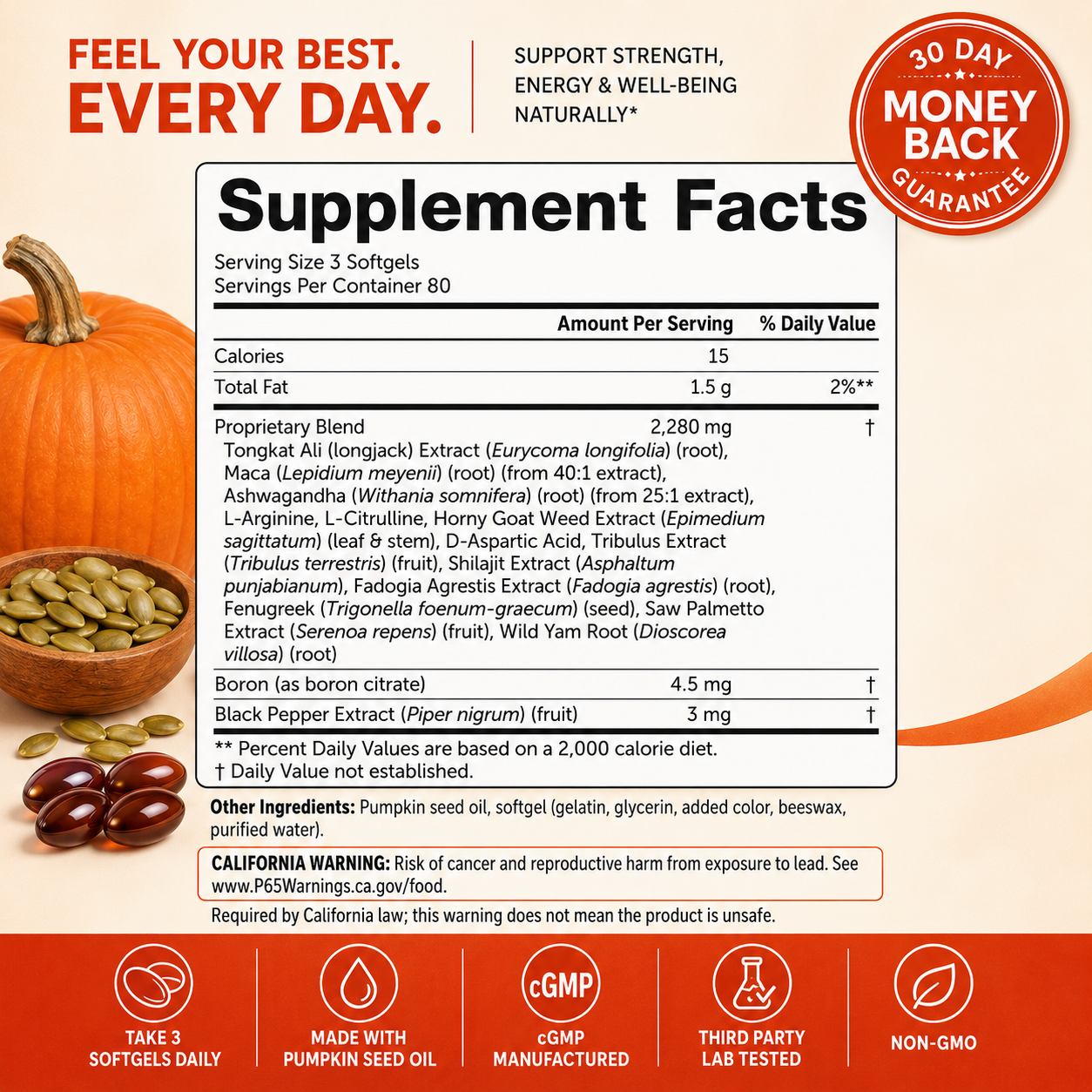 15-in-1 Testosterone Support
